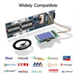 Solar System Diy Kit Lcd Screen Lifepo4 Battery Case 51.2V