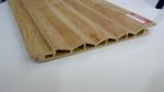 Groove Wood Plastic Composite shower wall panels for Decorate