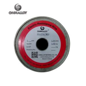 Wholesale Diameter 1.0Mm FeCrAl 0Cr27Al7Mo2 High Resistance Wire from china suppliers