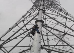 Wholesale 10KV - 1000KV Tubular Transmission Tower Custom Height High Yeild Strength from china suppliers