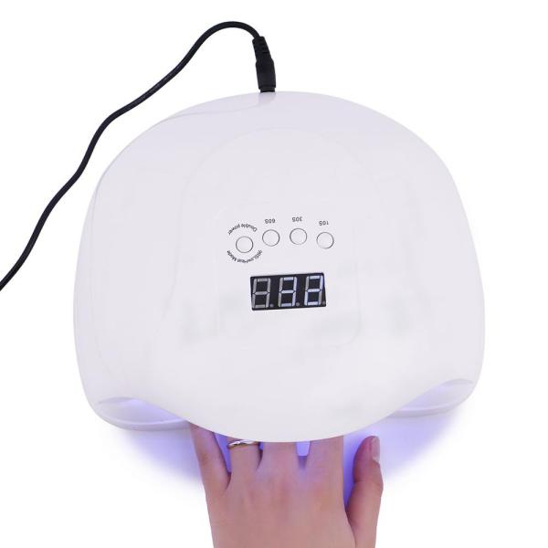 White Color Nail Care Tools / Nail Polish Lamp Energy Saving Environmental