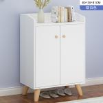 Dustproof 30mm Width Shoe Sideboard Cabinet For Door Entrance