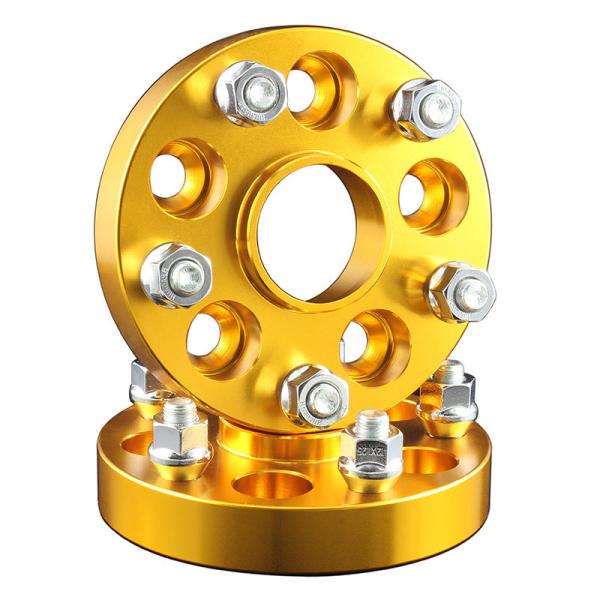 25mm Forged Aluminum Hub Centric Wheel Adapters for SUBARU Bolt Pattern 5x100 to