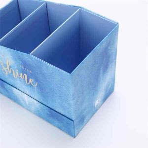 Wholesale Collapsible Luxury Packaging Box , Embossing Custom Made Rigid Boxes from china suppliers