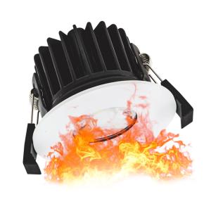 Wholesale Black Ip65 Cob 75Mm Cut Hole Fire Rated Bathroom Downlights from china suppliers