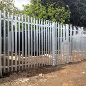 Wholesale Sustainable Steel Palisade Fencing Easily Assembled Long Service Life Anti Rust from china suppliers