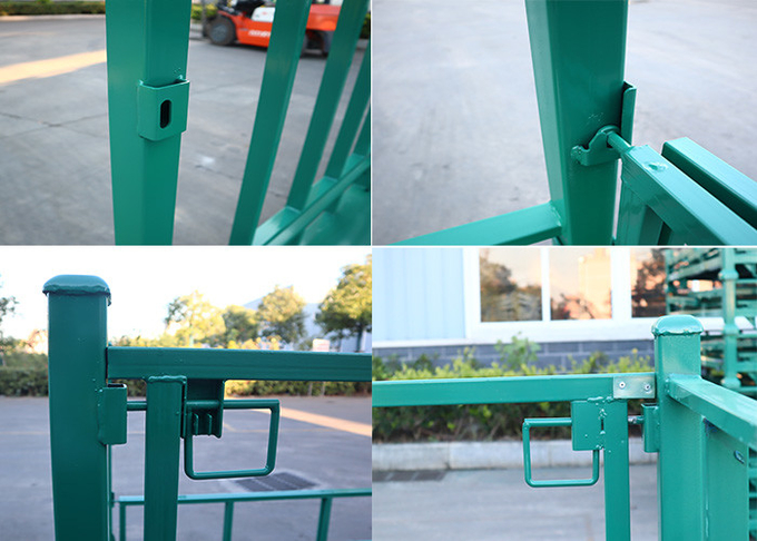 OEM Stackable Steel Portable Stacking Racks For Palletized Cargo