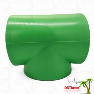 Wholesale PPR Equal Tee For Piping System PN25 DN160 Durability Eco Conscious from china suppliers