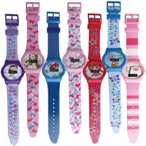 Wholesale Cartoon Digital 3ATM Waterproof Kids Watch Round Waterproof Plastic from china suppliers