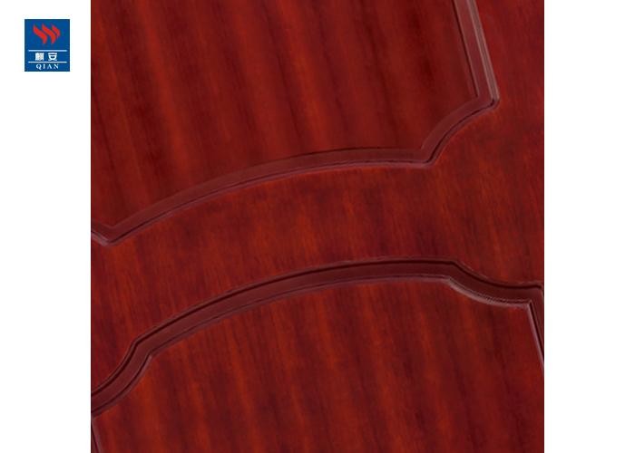 Latest Fire Rated Internal Kitchen 4 Panel Design Veneer Wood Door With Modelling