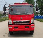 6 Wheeled 140HP Fire Department Rescue Trucks With 8000L Water Capacity