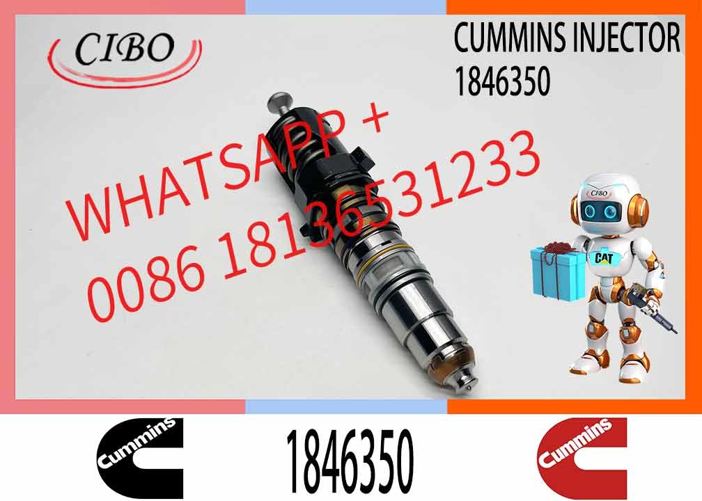 Diesel Engine Parts Injector 1846351 1846350 1846348 For C-cummins Qsx15 Engine