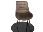 Metal Leg Tufted High Back 84cm 5KGS Modern Leisure Chair