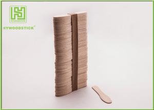 Wholesale Custom Logo Wooden Popsicle Sticks , Food Grade Ice Cream Wooden Spoons Disposable from china suppliers