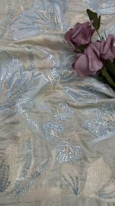 Wholesale East Culture Embroidered Sequin Fabric For Evening Party Company Occasion Show from china suppliers