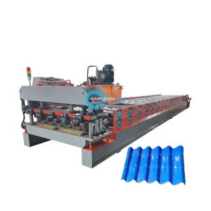 Wholesale Professional Building Roof Tile Roll Forming Machine For Steel Roof Wall Sheet Production from china suppliers