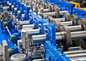 Wholesale Horizontal Move Interchangeable CZ Purlin Roll Forming Machine Roofing 80 TO 300mm from china suppliers