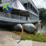 Reliable Protection Marine Rubber Airbag For Ship Launching Air Lift Bags