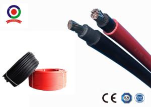 Wholesale Chemicals Resistant Single Core Solar Cable , XLPE Insulation Solar DC Cable 10mm2 from china suppliers