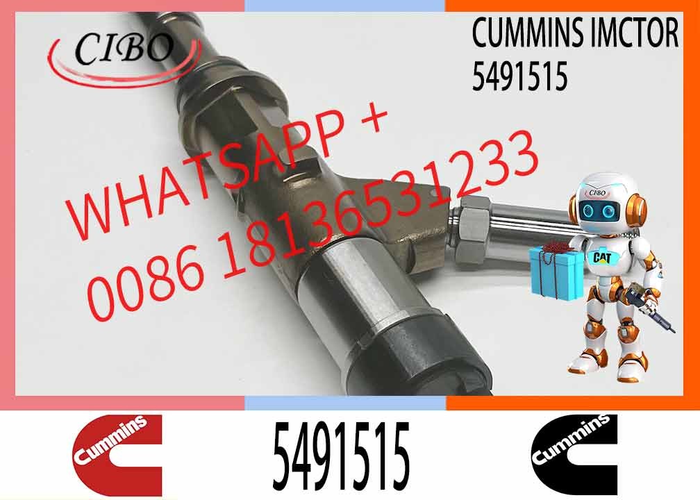 Common Rail Injector High pressure fuel injector 5491515 4307475 4307468 5491515 For Cummins ISG12 Engine Parts