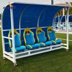 Eco Friendly Ergonomic Design Team Bench For Improved Comfort