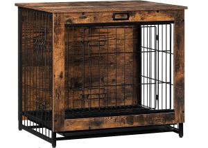 Wholesale Dog Cage,Dog Crate Furniture, Wooden Pet Furniture with Pull-Out Tray, Home and Indoor Use from china suppliers
