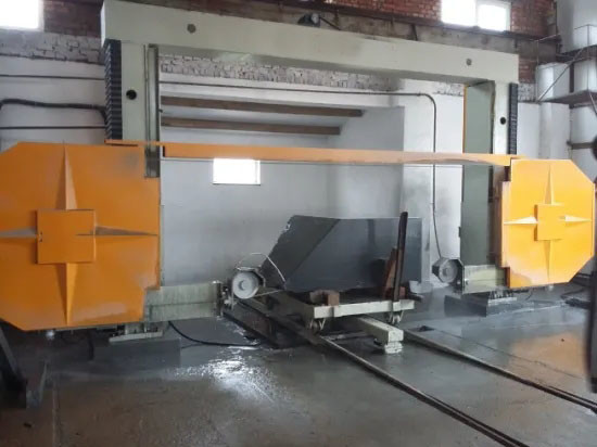 Wire Saw Machine For Stone Squaring