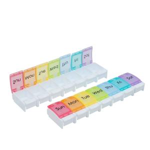 Wholesale Medicine case Weekly Pill Organizer Cases Daily Pill Box 7 Cases Hold Vitamin from china suppliers