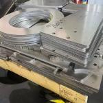 904L Stainless Steel Plate Cutting Round Plate / Square Plate / Ring Plate Laser