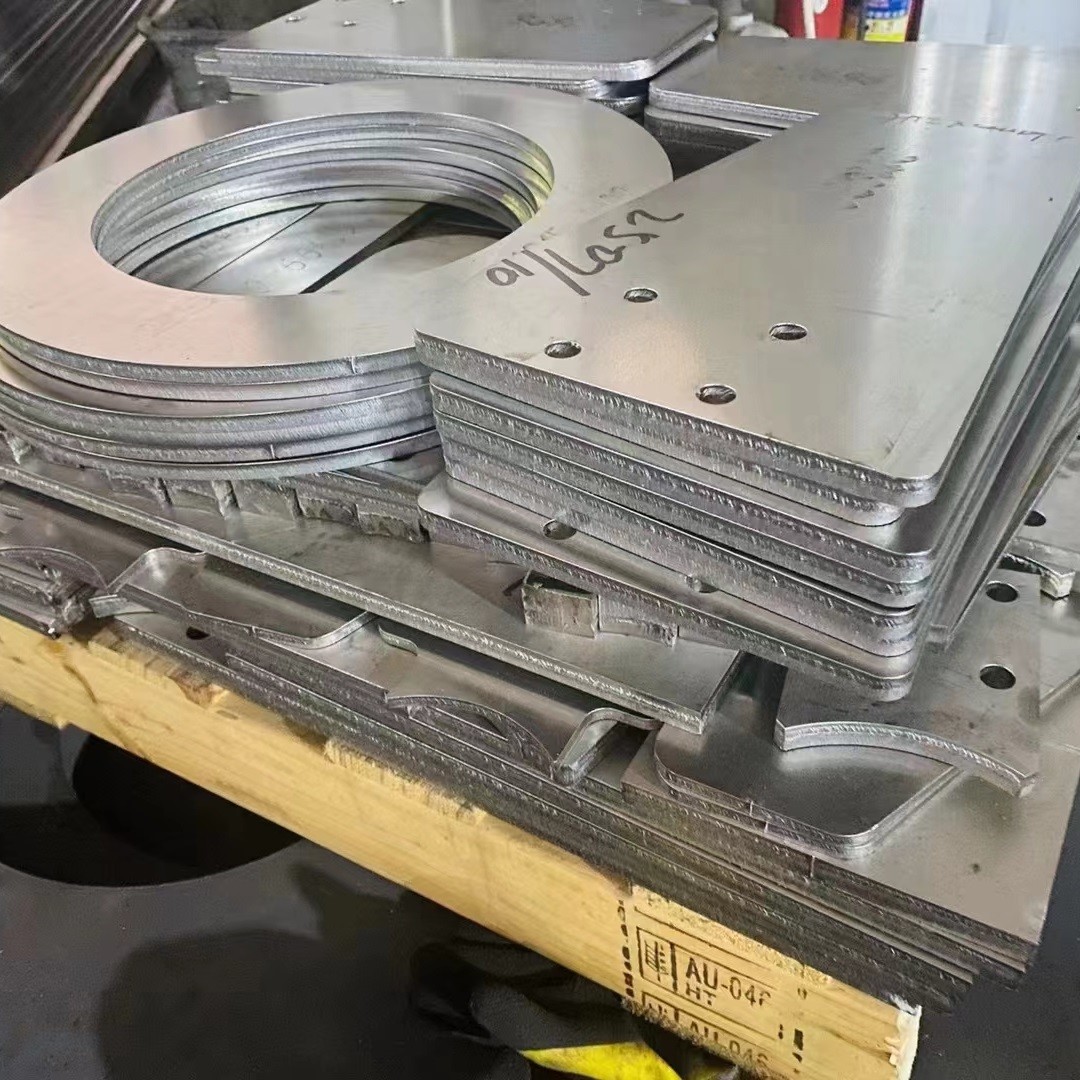 904L Stainless Steel Plate Cutting Round Plate / Square Plate / Ring Plate Laser Cutting