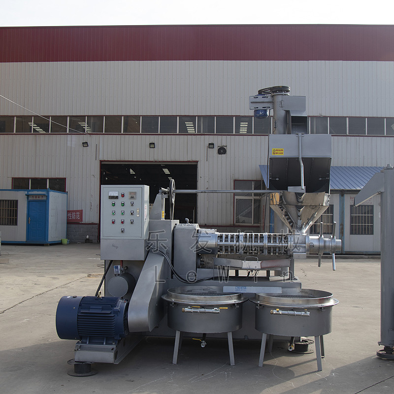 6yl 160 Easy Operation Peanut Sunflower Oil Expeller Machine With Oil Filter