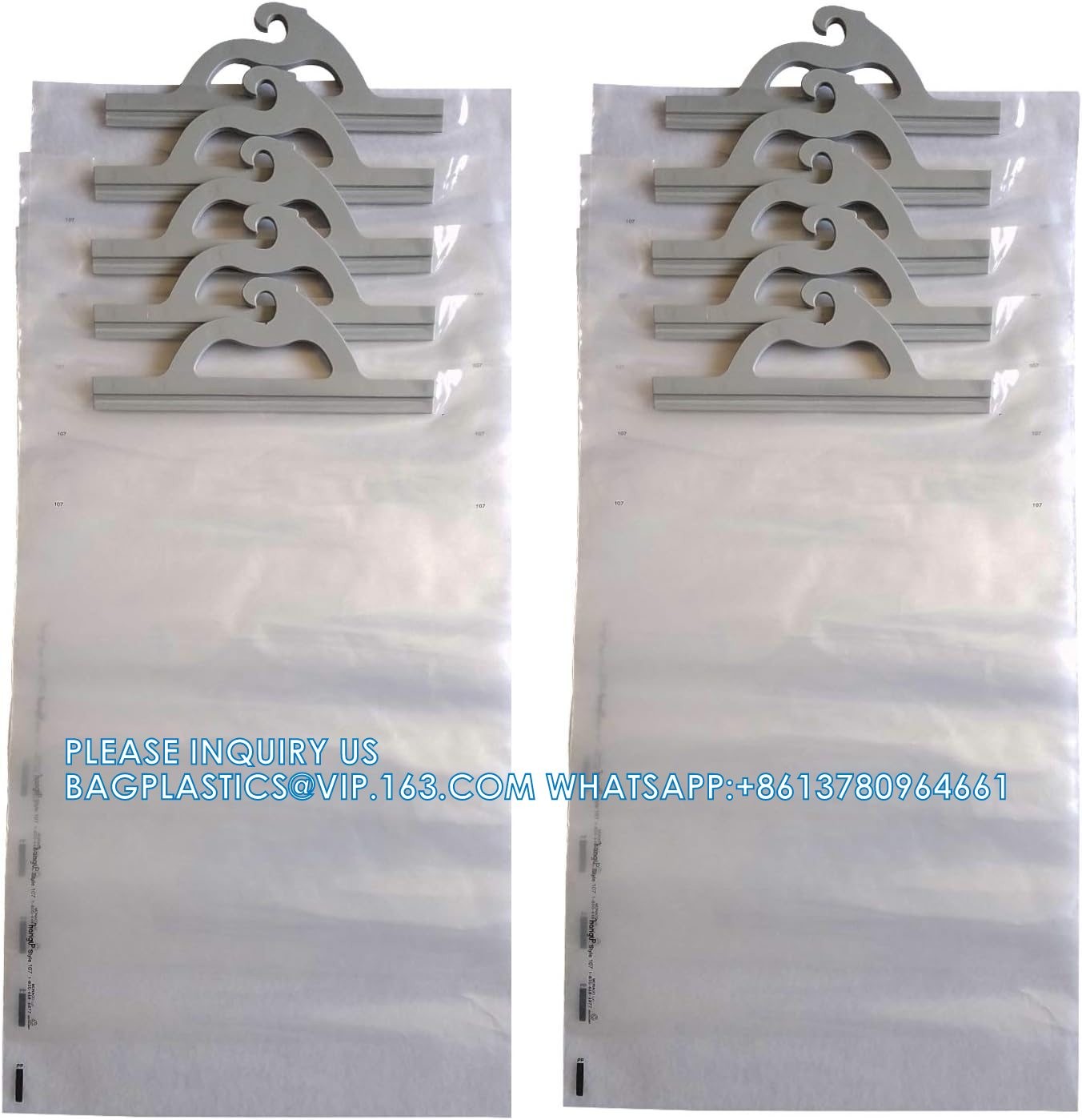 Hanging Storage Bags, 10-Pack Of 12 X 9-Inch Clear Plastic Bags For Classroom, Library, And Pharmacy Use