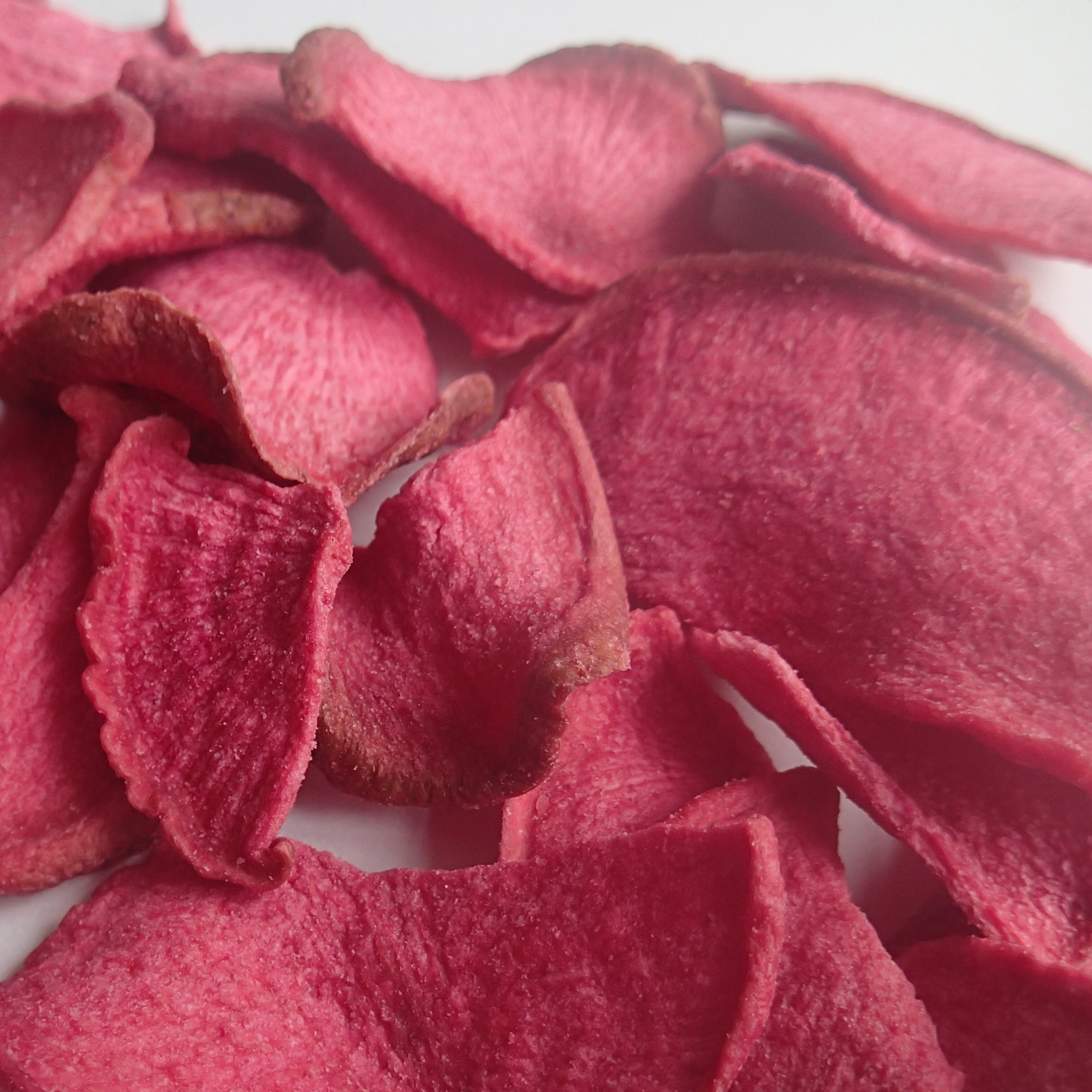 VF Lyophilization Vegetables roasted sliced carrots Red Radish Chips Snacks