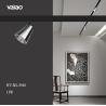 Buy cheap Hot Selling Magnetic Rail Spotlights Surface Recessed Pendant Indoor COB 18W from wholesalers