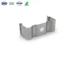 Wholesale Customized Metal Stamping Parts Plating Zn Surface Stainless Steel Clips Sheet CAD Drawing from china suppliers
