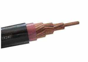 Wholesale PVC Sheath XLPE Insulation Copper Conductor , YJY Power Cable / 300mm Single Core Cable from china suppliers