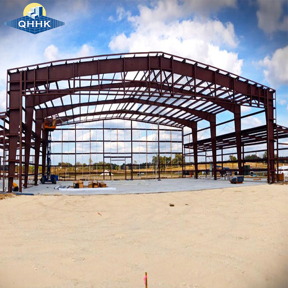 Modular Prefabricated Industrial Steel Structure Aircraft Kit Hangar Easy Assembly