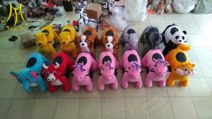 Wholesale Hansel amusement park indoor toy rides electric stuffed animals for sale from china suppliers