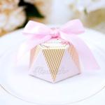 Custom Candy Chocolate Gift Paper Packaging Box Hot Foil Gold Stamping For