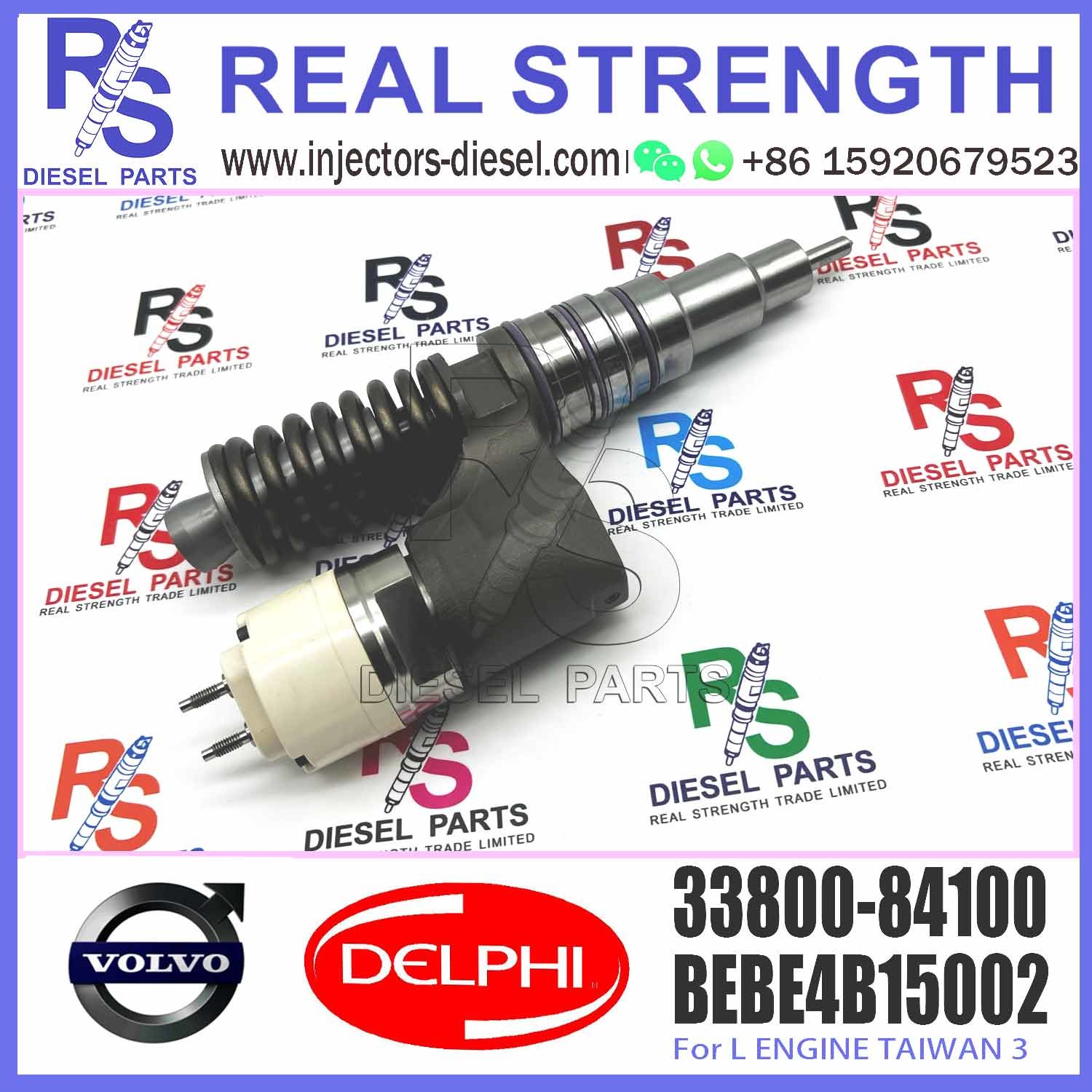 diesel electronic unit injector nozzles BEBE4B15002 for L Engine 12.0L 33800-84100