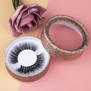 Wholesale 3D 25mm Mink Natural False Eyelashes from china suppliers