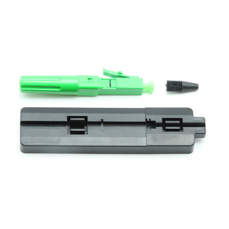 omc lc apc singlemode fast connector 2