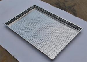 Wholesale Food Grade 316 Stainless Steel Baking Tray / Perforated Baking Pan from china suppliers