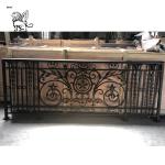 Casting Iron Fence Stair Railing Balcony Handrail Powder Coated Factory Direct