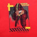 Cartoon Pattern Mens Trendy T Shirts Jersey Package Size 40 X 30 X 0.4 Cm