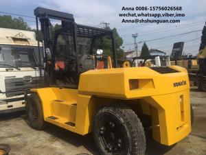 Wholesale komatsu used 15ton fd150 diesel forklift , industrial 15t forklift from china suppliers