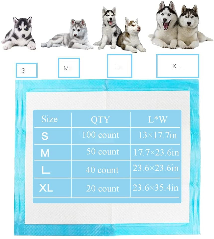 S&J Dog Cat Super Absorbent Pet Training Pads Puppy Pee Pad Disposable Pet Potty Pet Pad OEM