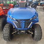 Steel Frame Electric 2 Seater Golf Cart 60V Self Compensating Rack Pinion