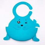 Christmas Gift Baby Drool Bibs , Mother Care Safe Plastic Baby Bibs