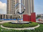 Corrosion Resistant 3.5M Height Modern Abstract Sculpture as Ornaments